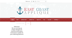 Desktop Screenshot of eastcoastapplique.com